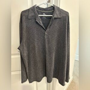 Tommy Bahama Charcoal Polo Shirt
